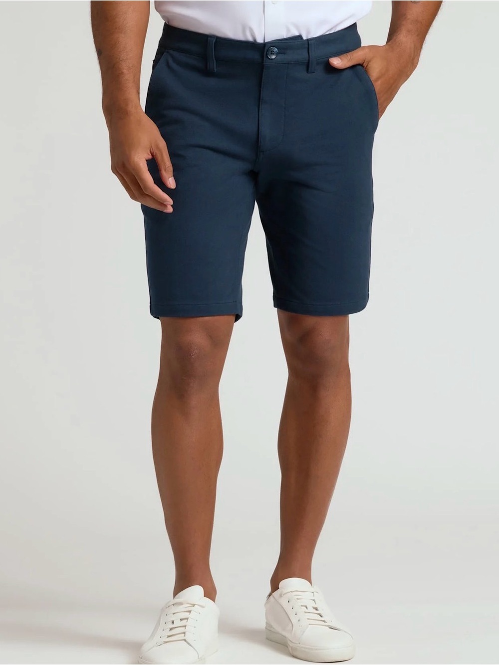 NWT True Classic Men's Classic Chino Navy Shorts